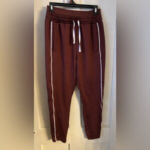 Gymshark Men's Burgundy Jogger Pants size M